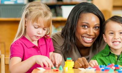 Educator with Children